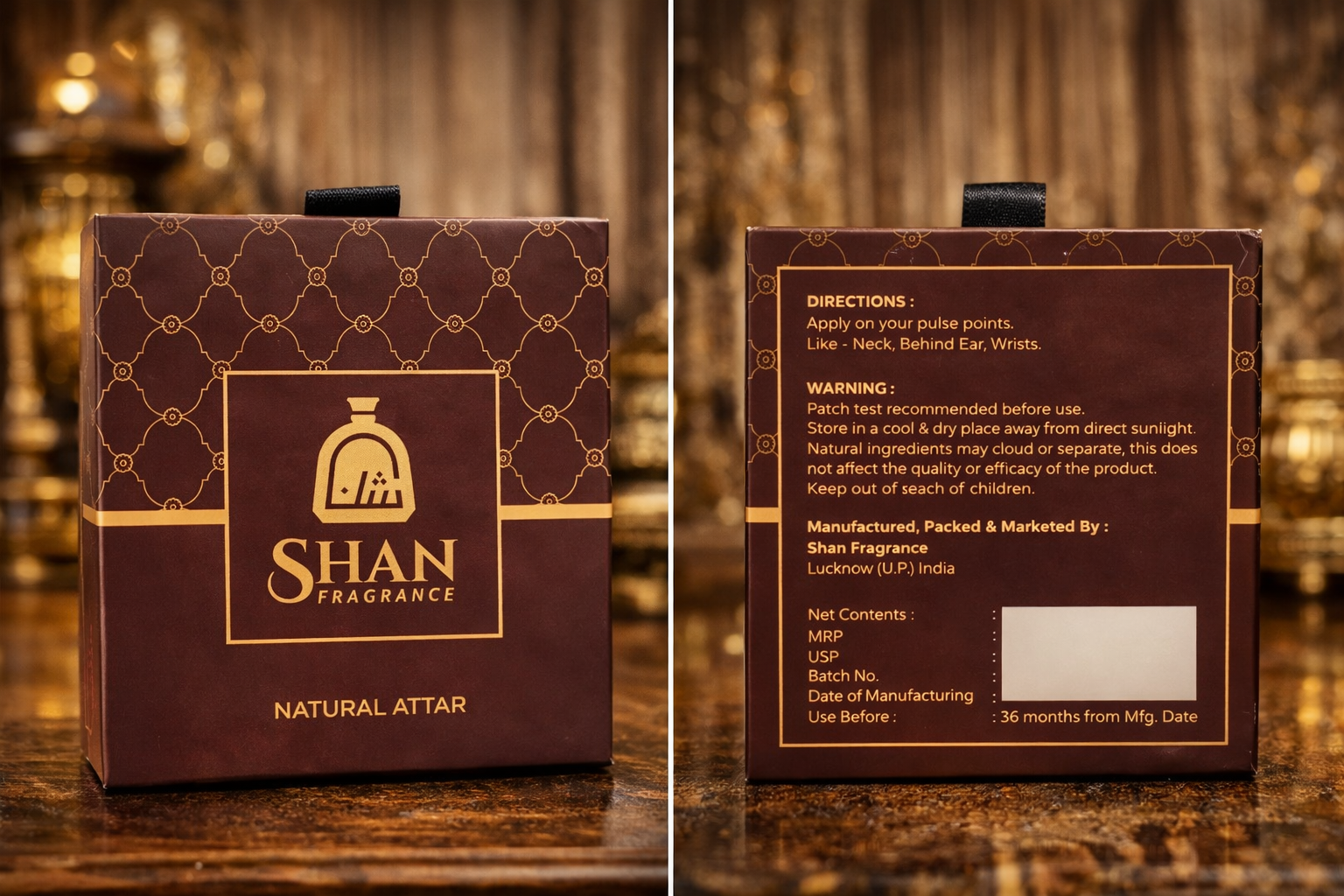 Shan Fragrance Shanaya Aura Alcohol Free Attar for Unisex 5.9ML - Image 3