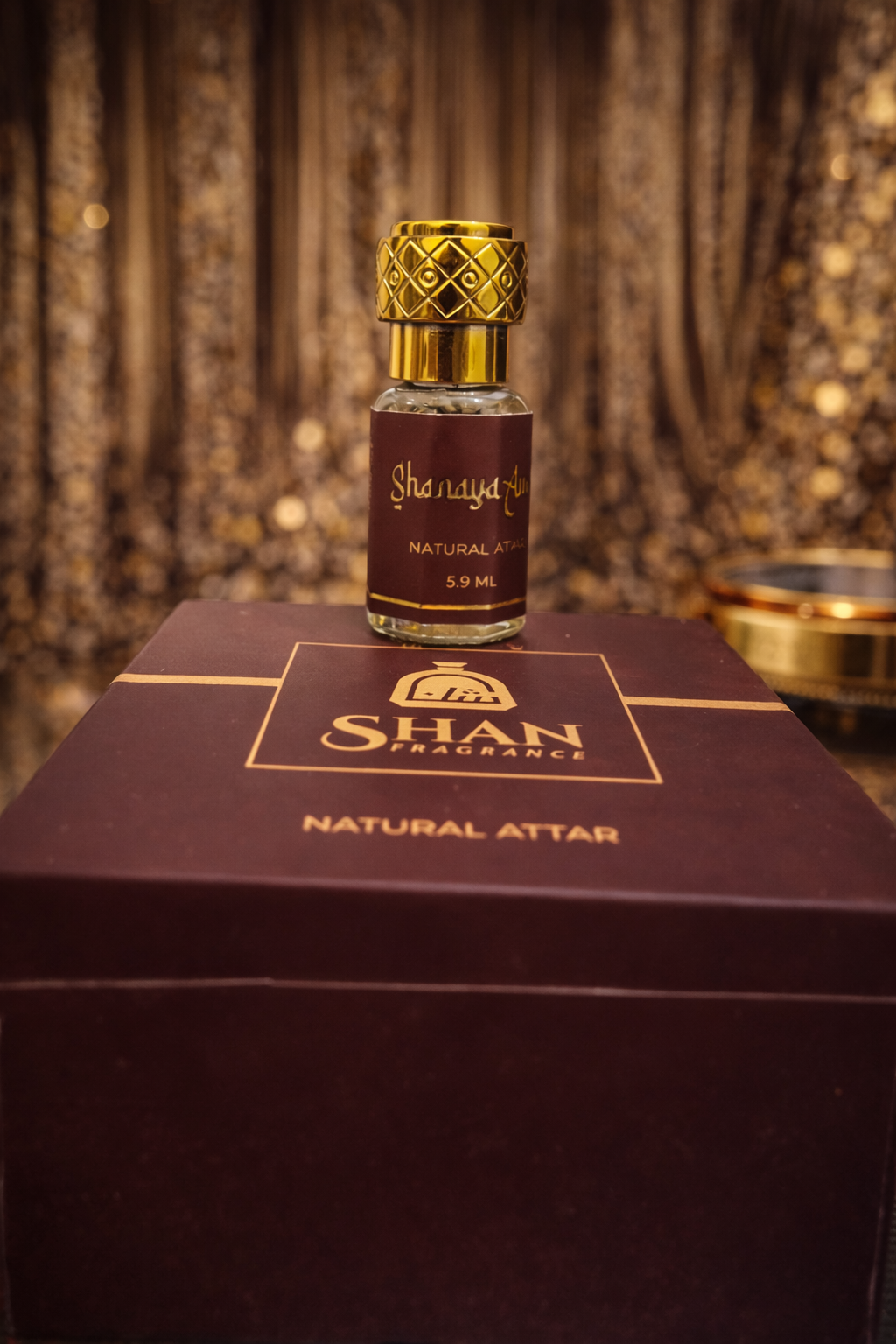 Shan Fragrance Shanaya Aura Alcohol Free Attar for Unisex 5.9ML - Image 2