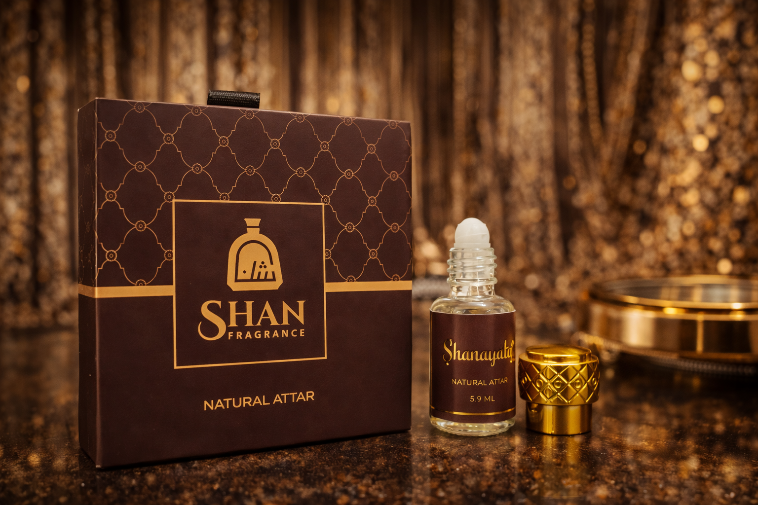 Shan Fragrance Shanaya Aura Alcohol Free Attar for Unisex 5.9ML